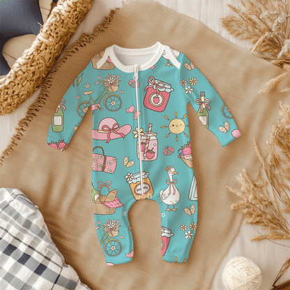 Spring Picnic Seamless file - Western Petal Design