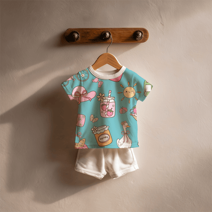 Spring Picnic Seamless file - Western Petal Design