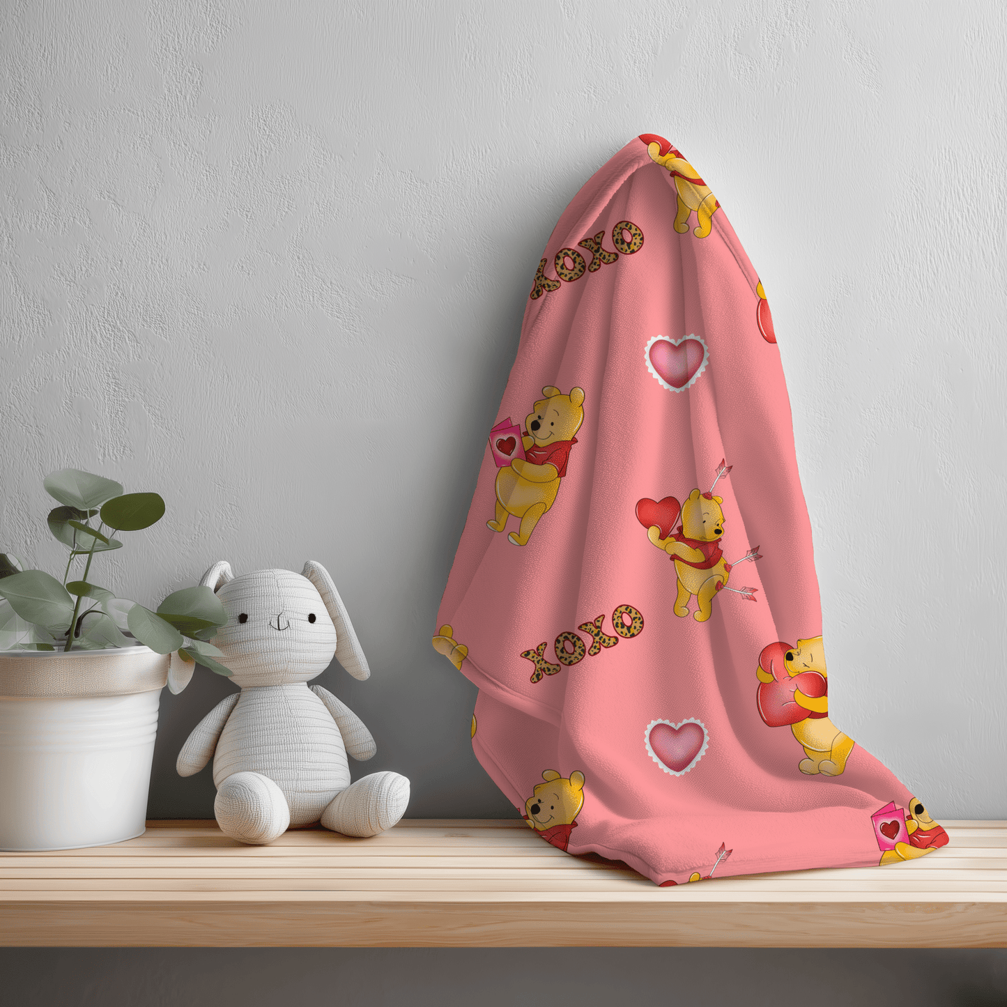 Winnie the Pooh Seamless File - Western Petal Design